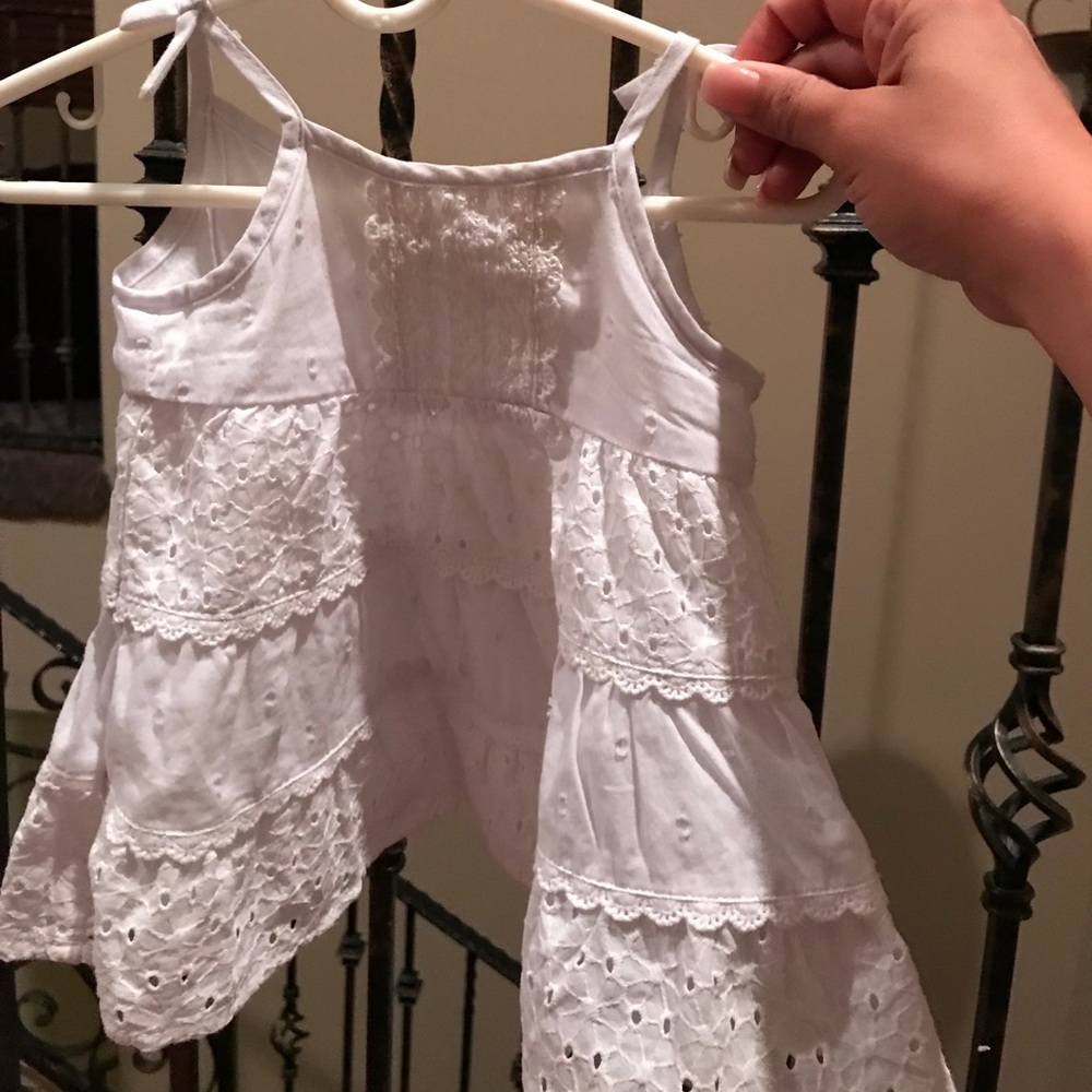 White beautiful dress. No stains.